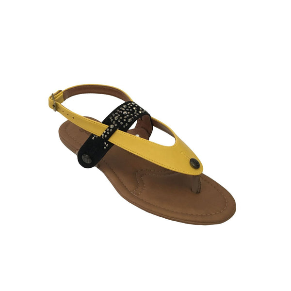 gal gl19 combo suede black/yellow ata strap - galibelle