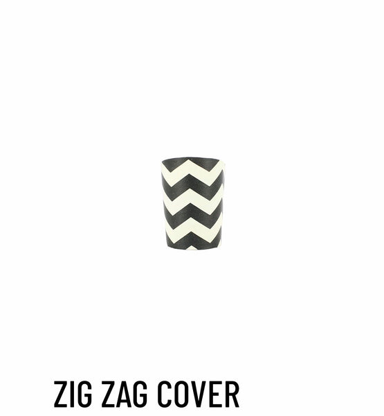 Heel cover zigzag