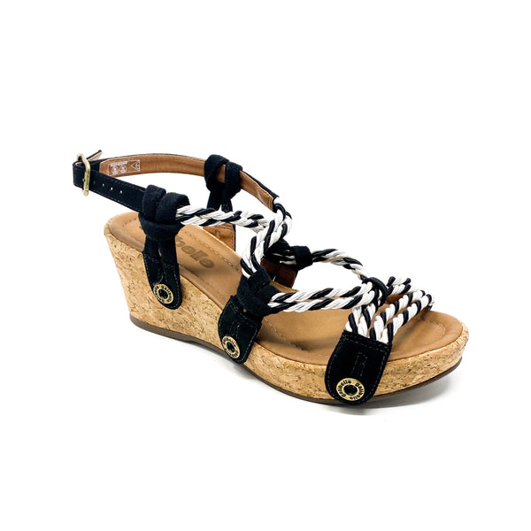 danni da32 cb17 suede black/cord blk white grey strap