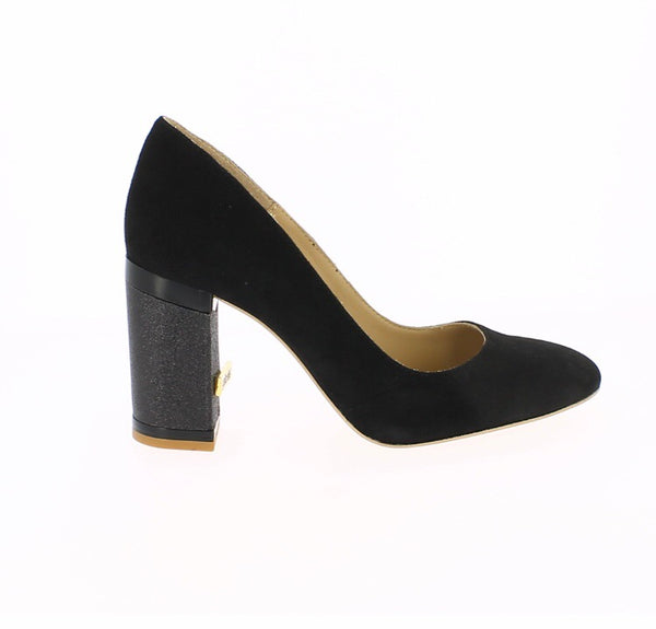 City collection Paris black suede shoe