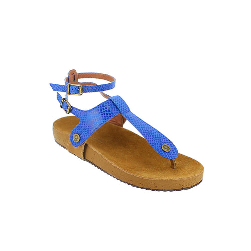 gabriela gb17 snake royal blue strap - galibelle