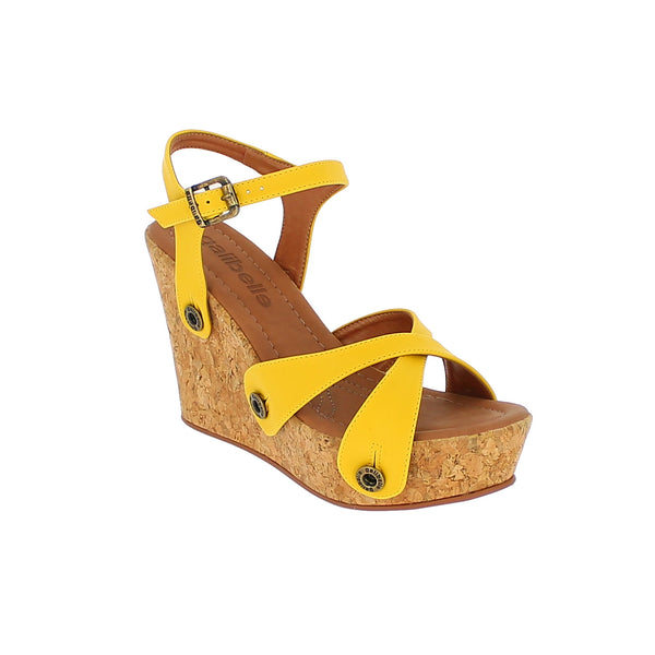 giovanna gv05 yellow atanado strap - galibelle