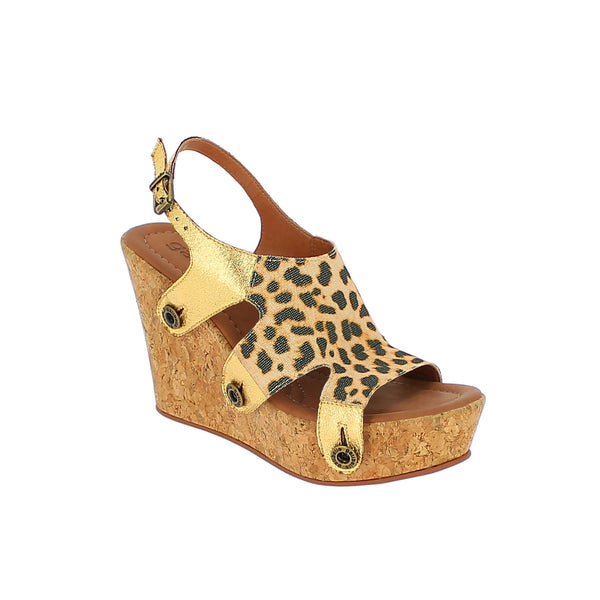 giovanna gv18 combo lurex jaguar/gold strap - galibelle