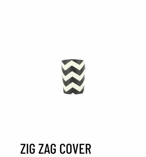 Heel cover zigzag