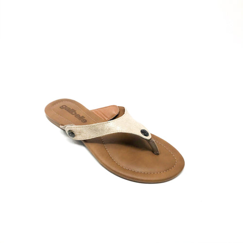 gal gl01 glitter champagne leather strap