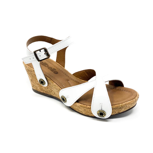danni da10 white leather strap