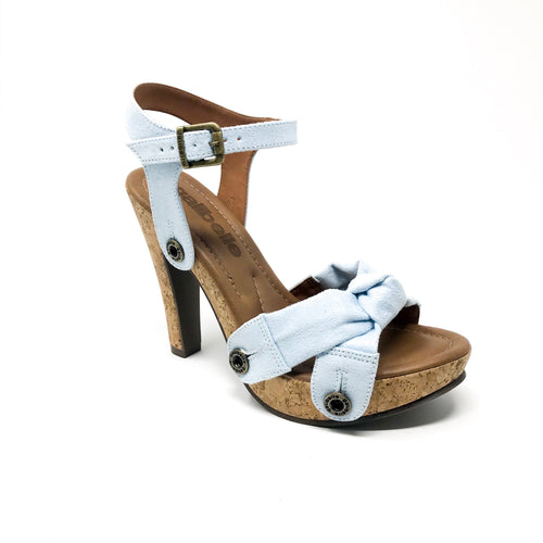 deise de26 celeste suede strap