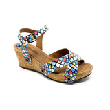 danni da13 mosaic leather strap