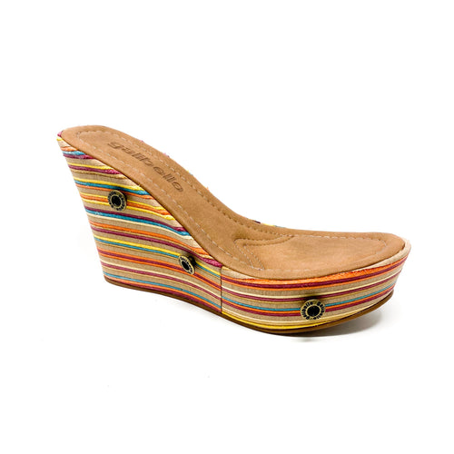 giovanna gv00 colored leather wedge sole