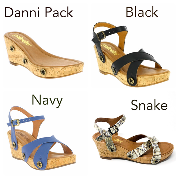 Danni galipack black/navy/Snake