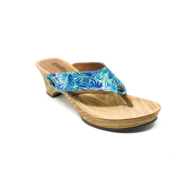 noya no01 green satin floral strap