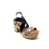 michelle me15 snake grey/black lace strap