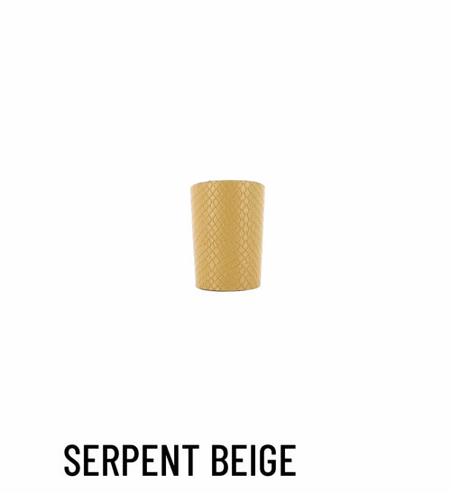 Heel cover Serpent Beige