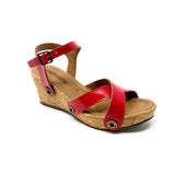 danni da13 red leather strap