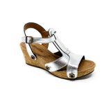 danni da31 silver leather strap