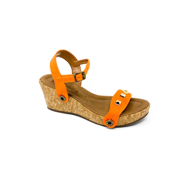 bruna br13 suede orange