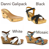 Danni galipack black/white/mosaic